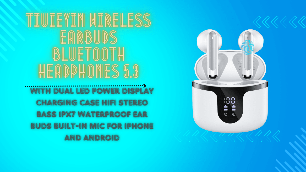 Best Earbuds Bluetooth Headphones 5.3