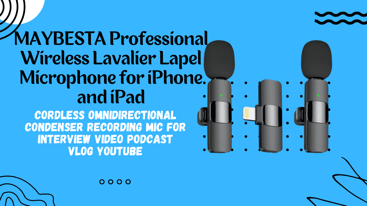 Wireless Microphone for iPhone and iPad May 2024