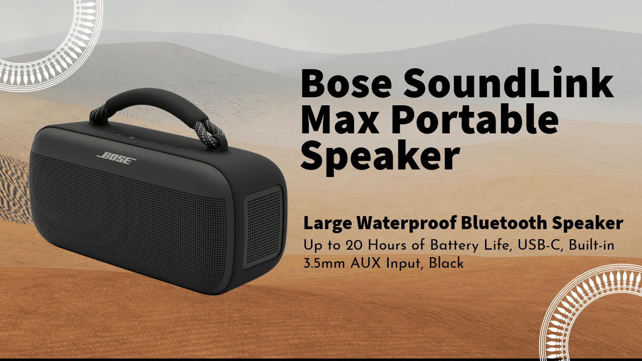 Bose SoundLink Max Portable Speaker